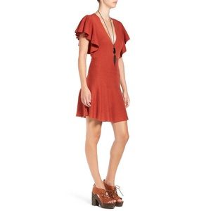 FREE PEOPLE COZY NIGHTS KNIT DRESS
